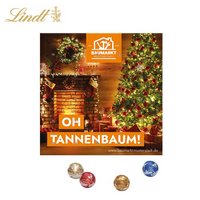 Mini Kugeln Adventskalender Lindt mit Logo