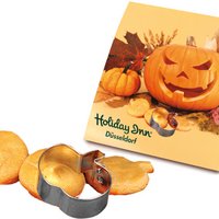 Backe Deinen Halloween Kürbis mit Logo