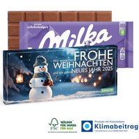 Schokolade von Milka 100g mit eigenem Logo