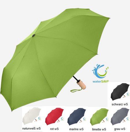 AC-Taschenschirm ÖkoBrella mit Logo