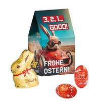 Standbodenbox Lindt Ostern mit eigenem Logo