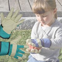 Kinder Gartenhandschuhe mit Logo