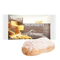 Stollenkonfekt mit Edelmarzipan  mit Logo