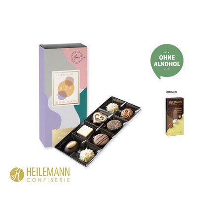 Heilemann Pralinés Auslese mit Logo