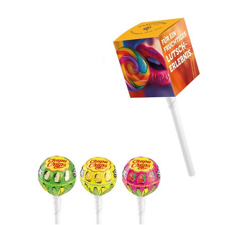 Lolly Box Chupa Chups mit Logo