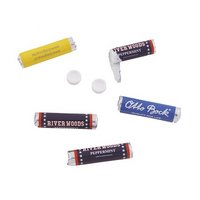 Dextrose Mints Rolle mit Logo