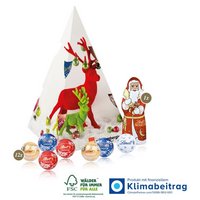 Präsent Weihnachtsbaum Lindt mit eigenem Logo