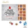 Minikugel Adventskalender Lindt ECO mit Logo