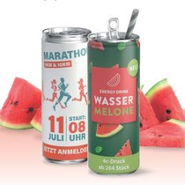 Energy Drink Wassermelone mit Logo