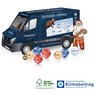 3D Präsent Transporter Lindt Santa & Lindt Minis mit Logo