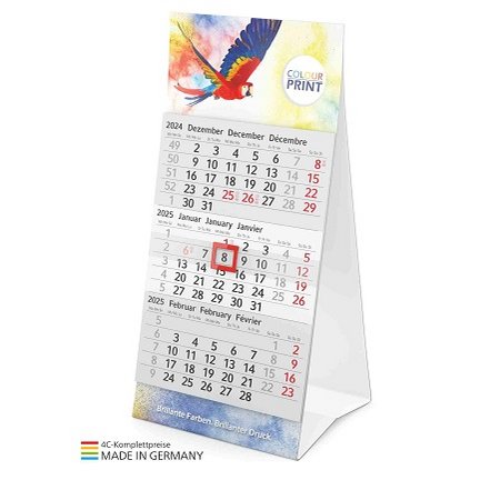 Tischkalender Mini 3 Bestseller mit Logo