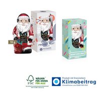 Weihnachtsmann HELLO Xmas Santa Mini mit eigenem Logo