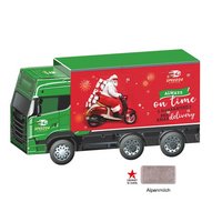 Adventskalender LKW Fairtrade mit Logo