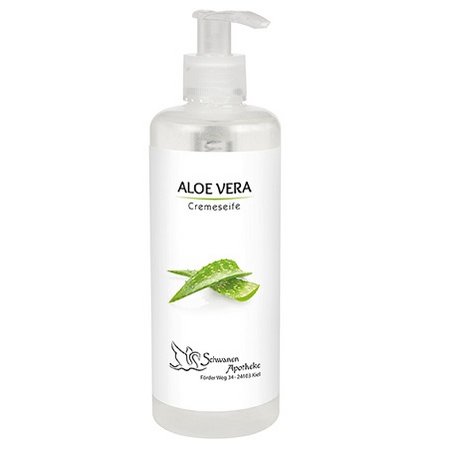 300ml Pumpspender Cremeseife Aloe Vera mit Logo