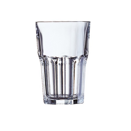 Glasbecher Granity mit Logo