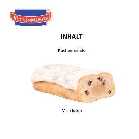 Inhalt Christstollen Mini mit Logo