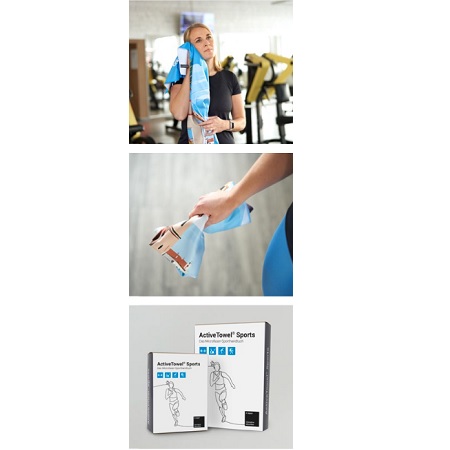 rPET ActiveTowel Sports Microfaser-Sporthandtuch als Werbegeschenk