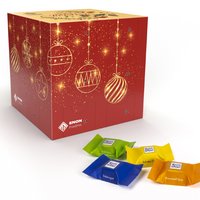 Adventskalender Würfel mit Logo