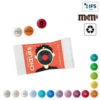 My M&M'S® im Papiertütchen 7g mit individuellen Druck ihres Logos oder Motivs