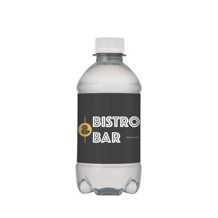 Wasserflasche 330ml spritzig bedrucken als Werbegeschenk